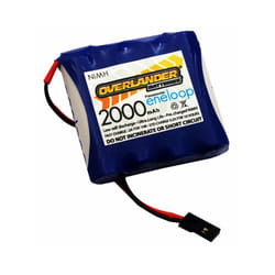 OVERLANDER - Eneloop AA Flat 4.8V 2000mAh NiMH RC Battery Pack