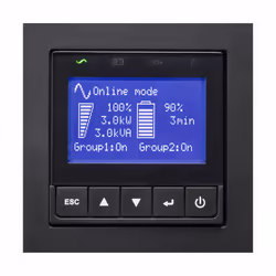 Eaton 9PX3000IRT2UBS uninterruptible power supply (UPS) Double-conversion (Online) 3 kVA 3000 W 10 AC outlet(s) - Additional view 8