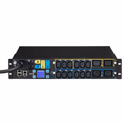 Eaton EMAH06, Managed, 2U, Single-phase, Rackmount, Horizontal, Black