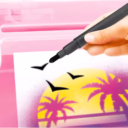 Canal Toys Airbrush Art Activity Case - Additional view 6