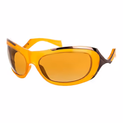 Gafas De Sol De Acetato Con Forma Rectangular Ex-66702 Mujer - orange, TU
