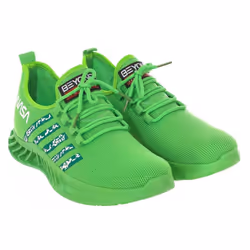 Zapatillas Deportivas Estilo Alto De Cordones Csk2043-m Mujer - green, 36