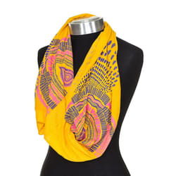 Bandana Entretiempo Para Cubrir Cara Y Cuello Motivos Etnicos 68200 Para Hombre-mujer - orange, TU