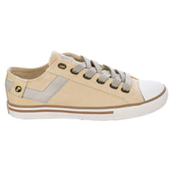 Sneaker Low Estilo Urbano Con Tejido Transpirable 121x56 Hombre - beige, 37.5