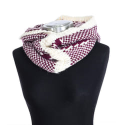 Capucha Con Cuello De Punto 96700 Mujer - white, TU