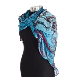 Bandana Con DiseÃ±o Estampado De Tejido Ligero Y Suave 111000 Unisex - turquoise, TU