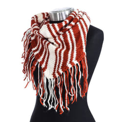 Cuello De Punto Con Acabado De Flecos 118800 Mujer - white, TU