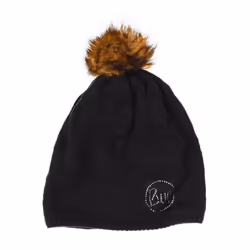 Gorro De Punto Con Borla Casual 122400 Unisex - black, TU