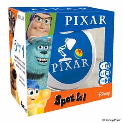 Asmodee Spot It! World of Pixar, Card Game, Party, 4 yr(s), Family game
