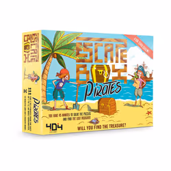 Escape Box Pirates Game | Escape Room in a Box | Fun for Family Game Night | Puzzle Solving Game for Kids and Adults | Ages 7 ...
