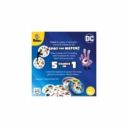 | Dobble DC Justice League - [Amazon Exclusive] | Card Game | Ages 6+ | 2-8 Players | 15 Minutes Playing Time