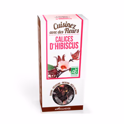 Aromandise FAC02, Pétales d'Hibiscus* (Hibiscus Sabdariffa)*Produit issu de l'agriculture biologique., France, 1 pc(s)