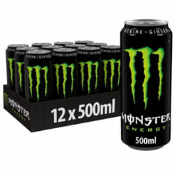 Wholesale Drinks, Bulk Cases of Soft Drinks, Monster, Fanta, Coke, Pepsi and More Beverage - Monster 12 Pack Original
