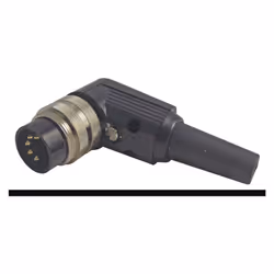 LUMBERG - 5 Pin Right Angled DIN Plug with Silver Plated Contacts, 180 Degree