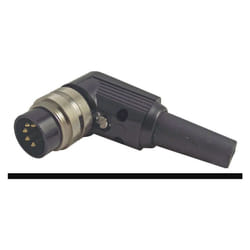 LUMBERG - 5 Pin Right Angled DIN Plug with Silver Plated Contacts, 180 Degree