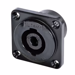 NEUTRIK - 4 Pole Male Plug Chassis SpeakOn Connector