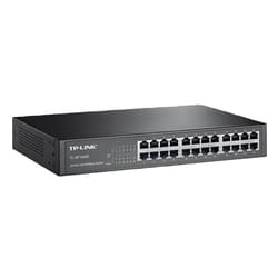 TP-LINK - 24 Port Fast Ethernet Desktop / Rack Mount Switch