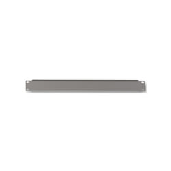 PENN ELCOM - 19" Blank Rack Panel, Grey - 1U Flanged