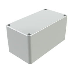 CAMDENBOSS - IP54 Grey ABS Enclosure with Deep Lid - 150x80x76mm