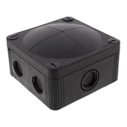 WISKA - Combi 407 Black Junction Box Enclosure