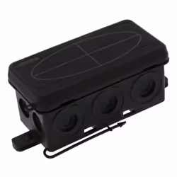 WISKA - KA 006 Black Junction Box Enclosure