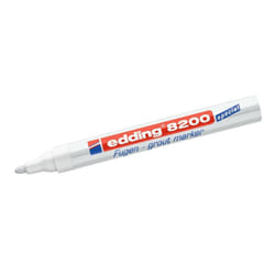 EDDING - Medium Bullet Tip Permanent Grout Marker - White