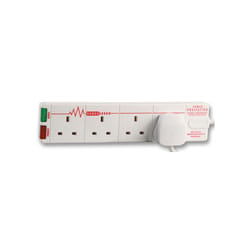 MASTERPLUG - 4 Gang Surge Protected Extension Lead, 2m