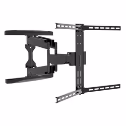 ELECTROVISION - Dual Pivot Tilt & Swivel Curved TV Wall Mount - 37" to 80"
