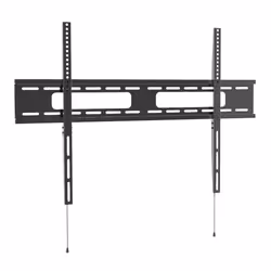 ELECTROVISION - Low Profile TV Wall Mount with Smart Locking, Black - 47" to 100"