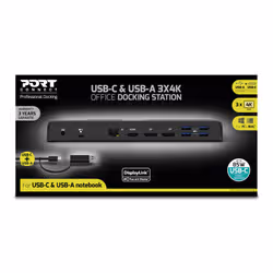 Port Designs PORT Connect 901904-EU laptop dock/port replicator Black - Additional view 6