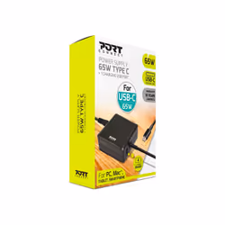 Port Designs 900097-UK power adapter/inverter Indoor 65 W Black - Additional view 5