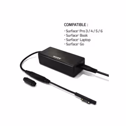 Port Designs 900102-UK power adapter/inverter Indoor 60 W Black - Additional view 2