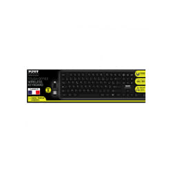Port Designs 900752-W-FR keyboard Office RF Wireless AZERTY French Black