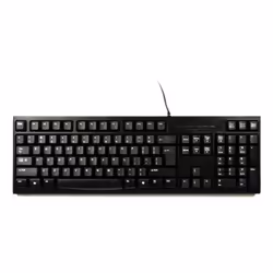 Port Designs 900753-UK, Full-size (100%), Wired, USB, QWERTY, Black