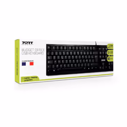 Port Designs 900753-UK keyboard Universal USB QWERTY UK English Black - Additional view 4