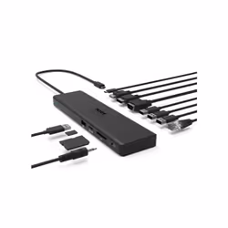 Port Designs 901906-W laptop dock/port replicator Wired USB 3.2 Gen 2 (3.1 Gen 2) Type-C Black - Additional view 5