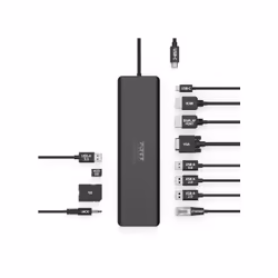 Port Designs 901906-W laptop dock/port replicator Wired USB 3.2 Gen 2 (3.1 Gen 2) Type-C Black - Additional view 6