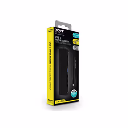 Port Designs 901906-W laptop dock/port replicator Wired USB 3.2 Gen 2 (3.1 Gen 2) Type-C Black - Additional view 7