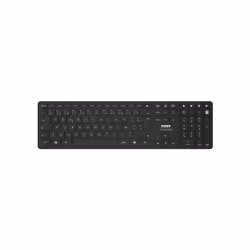 Port Designs 900903, Full-size (100%), Wireless, RF Wireless + Bluetooth, AZERTY, Black