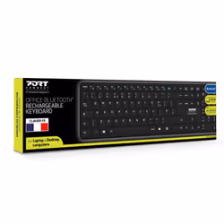 Port Designs 900903-R-UK keyboard Home Bluetooth QWERTY UK English Black - Additional view 5