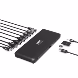 Port Designs 901910W-EU laptop dock/port replicator Wired USB 3.2 Gen 2 (3.1 Gen 2) Type-C Black - Additional view 3
