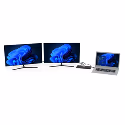 Port Designs 901910W-EU laptop dock/port replicator Wired USB 3.2 Gen 2 (3.1 Gen 2) Type-C Black - Additional view 6