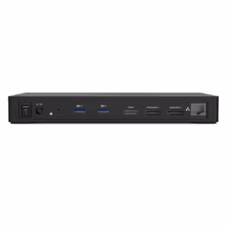 Port Designs 901904WEU, Wired, USB 3.2 Gen 1 (3.1 Gen 1) Type-C, Black, DisplayPort, HDMI, RJ-45, USB 3.2 Gen 1 (3.1 Gen 1) T ...