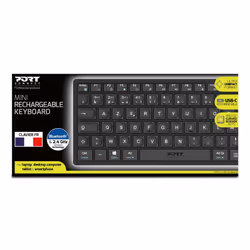 Port Designs 911001FR keyboard Home/Office RF Wireless + Bluetooth AZERTY French Black - Additional view 6