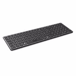 Port Designs 911002FR keyboard Home/Office RF Wireless + Bluetooth AZERTY French Black, Grey