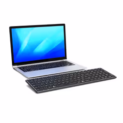 Port Designs 911002FR keyboard Home/Office RF Wireless + Bluetooth AZERTY French Black, Grey - Additional view 7