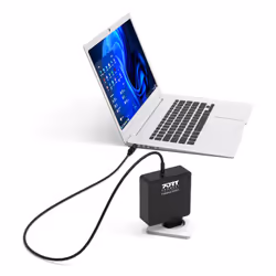 Port Designs 900007B-UK power adapter/inverter Indoor 90 W Black - Additional view 3