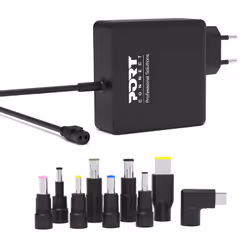 Port Designs 900007B-UK power adapter/inverter Indoor 90 W Black - Additional view 6