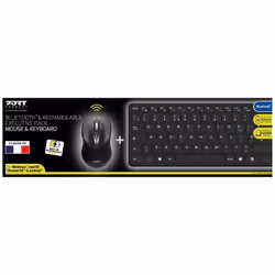 Port Designs 900907RUK keyboard Mouse included Home Bluetooth UK English Black - Additional view 4