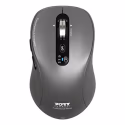Port Designs Pack + Mouse (FR) keyboard Mouse included Universal RF Wireless + Bluetooth AZERTY Grey - Additional view 4